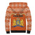 Personalised Netherlands Koningsdag 2025 Sherpa Hoodie King's Day Dutch Costume Spirit