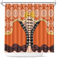 Netherlands Koningsdag 2025 Shower Curtain King's Day Dutch Costume Spirit