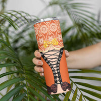 Netherlands Koningsdag 2025 Skinny Tumbler King's Day Dutch Costume Spirit