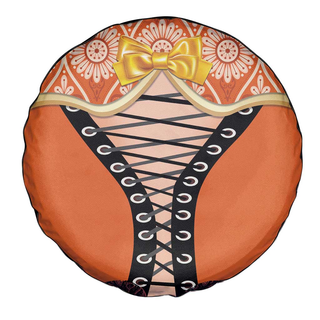 Netherlands Koningsdag 2025 Spare Tire Cover King's Day Dutch Costume Spirit