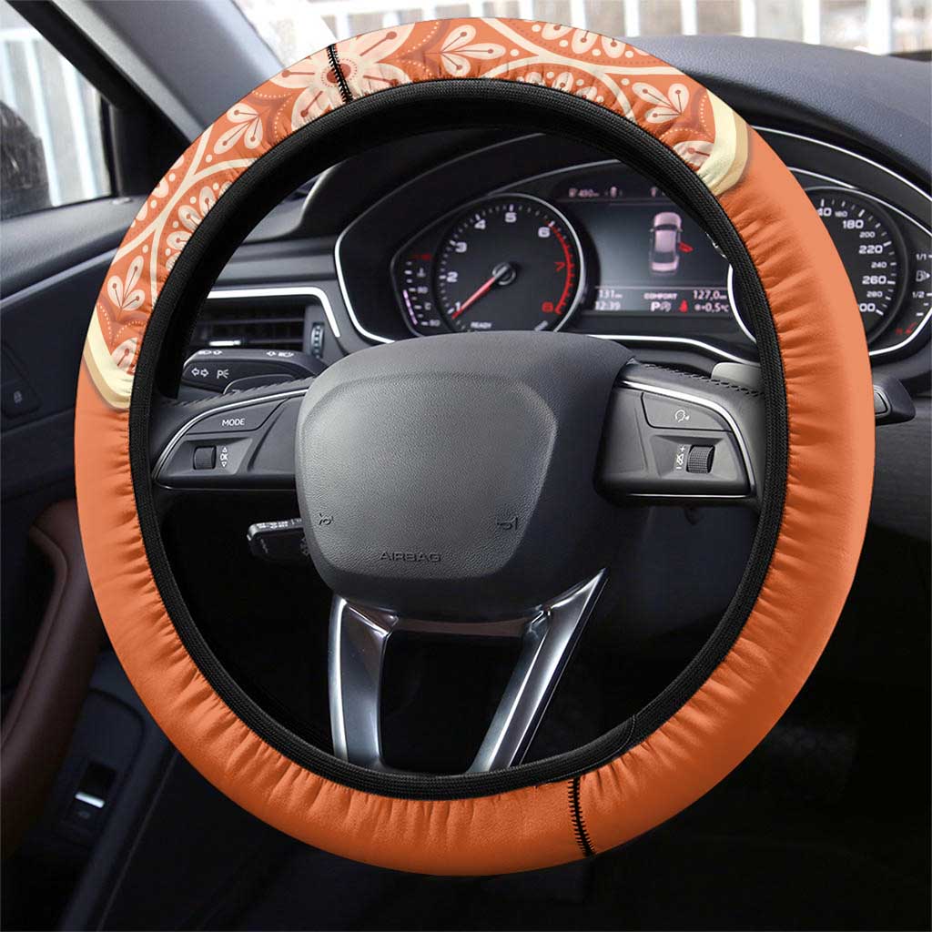 Netherlands Koningsdag 2025 Steering Wheel Cover King's Day Dutch Costume Spirit