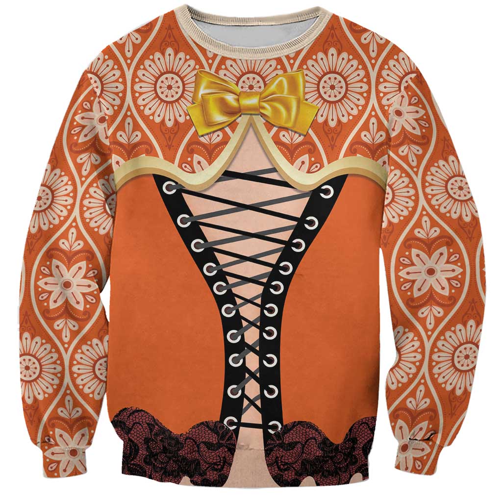 Personalised Netherlands Koningsdag 2025 Sweatshirt King's Day Dutch Costume Spirit