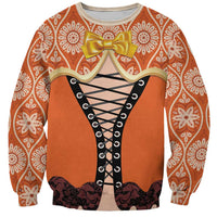 Personalised Netherlands Koningsdag 2025 Sweatshirt King's Day Dutch Costume Spirit