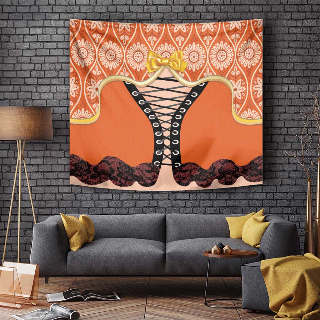 Netherlands Koningsdag 2025 Tapestry King's Day Dutch Costume Spirit