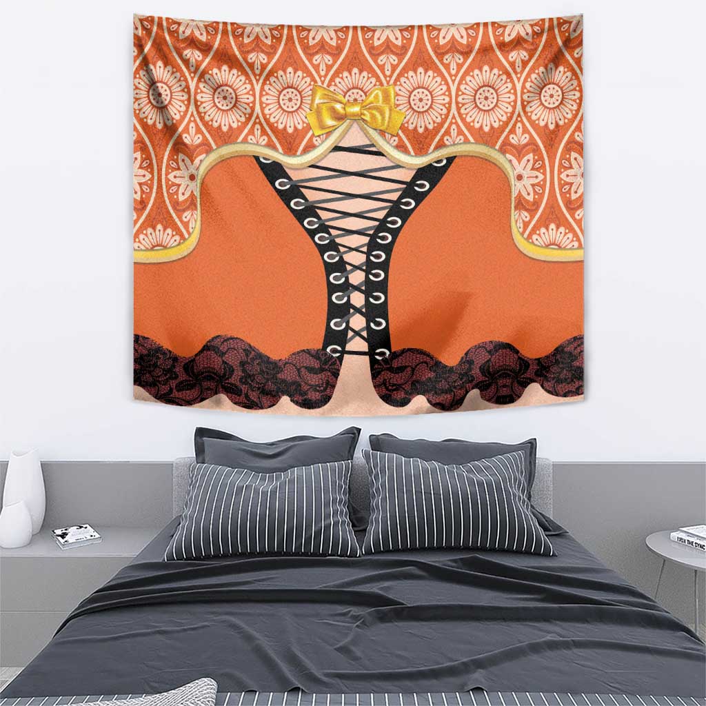 Netherlands Koningsdag 2025 Tapestry King's Day Dutch Costume Spirit