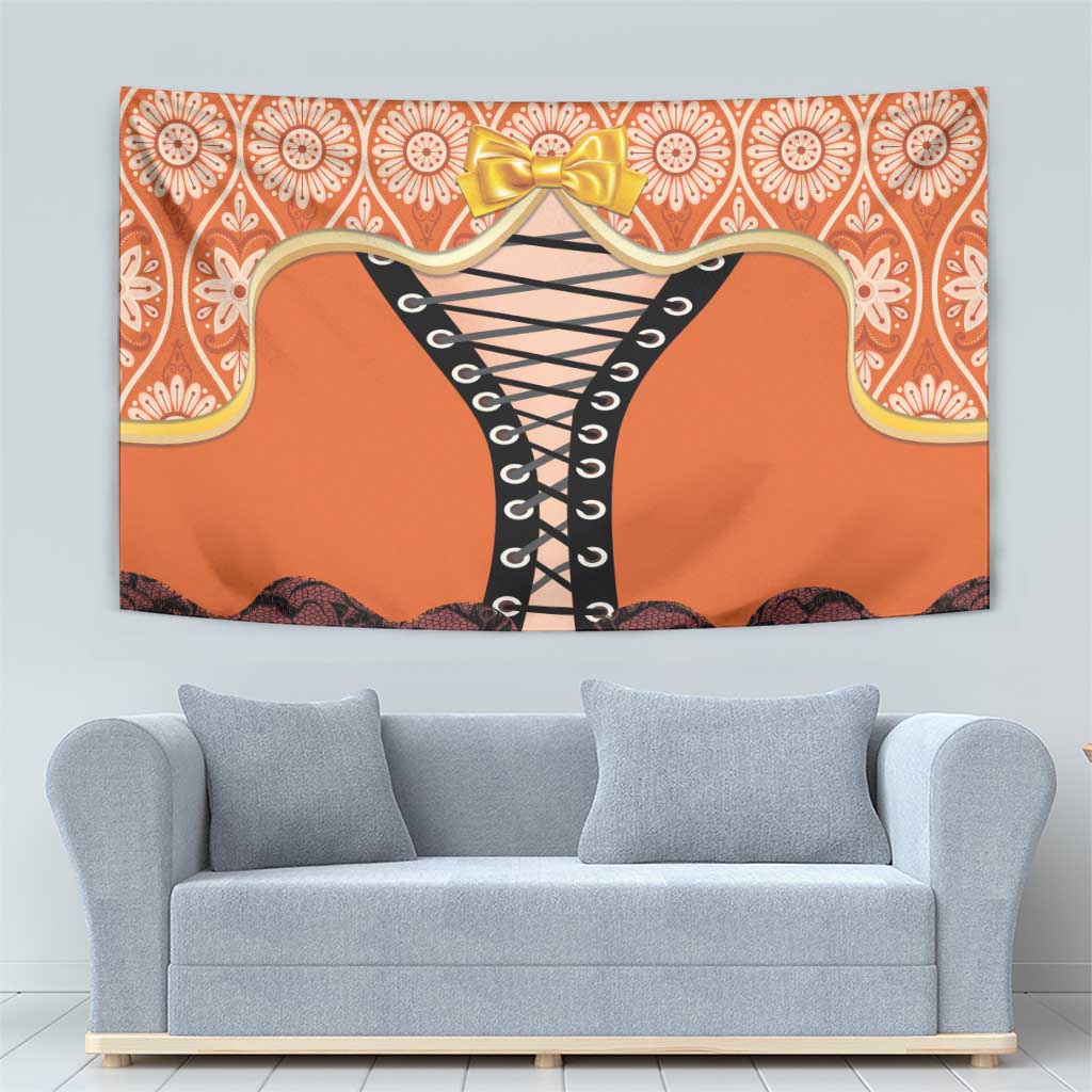 Netherlands Koningsdag 2025 Tapestry King's Day Dutch Costume Spirit