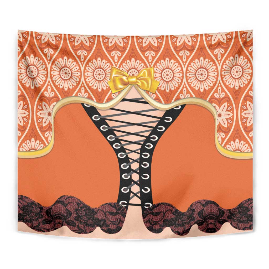 Netherlands Koningsdag 2025 Tapestry King's Day Dutch Costume Spirit