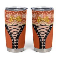 Netherlands Koningsdag 2025 Tumbler Cup King's Day Dutch Costume Spirit