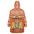 Personalised Netherlands Koningsdag 2025 Wearable Blanket Hoodie King's Day Dutch Costume Spirit