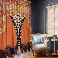 Netherlands Koningsdag 2025 Window Curtain King's Day Dutch Costume Spirit