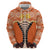 Personalised Netherlands Koningsdag 2025 Zip Hoodie King's Day Dutch Costume Spirit