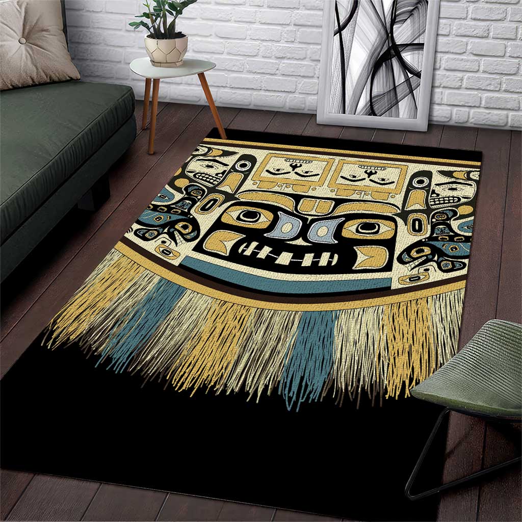 Canada Chilkat Pattern Area Rug Haida Spirit