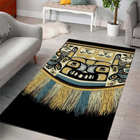 Canada Chilkat Pattern Area Rug Haida Spirit