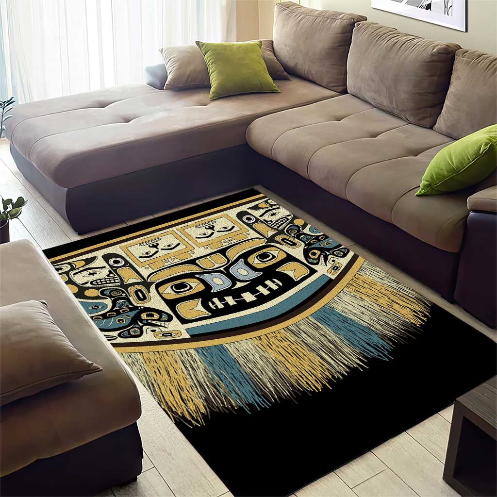 Canada Chilkat Pattern Area Rug Haida Spirit