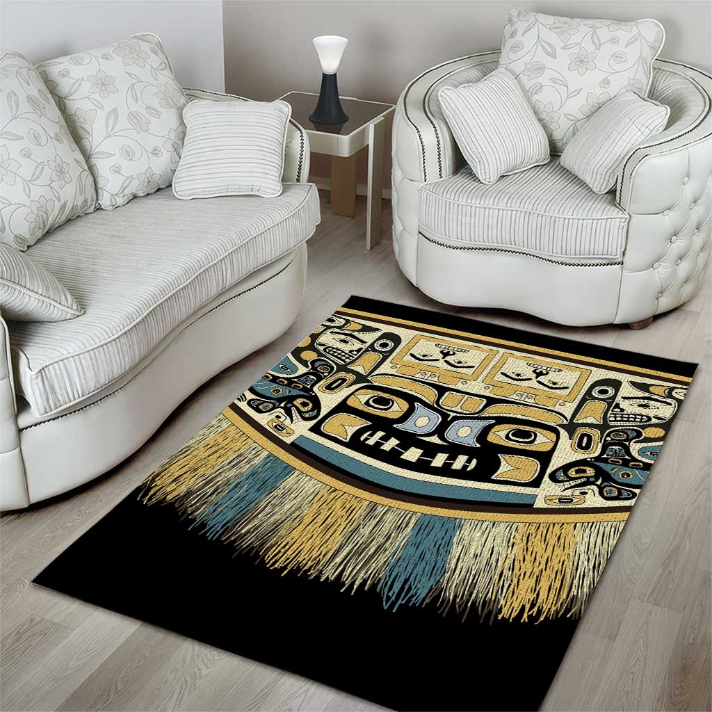 Canada Chilkat Pattern Area Rug Haida Spirit