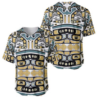 Canada Chilkat Pattern Baseball Jersey Haida Spirit