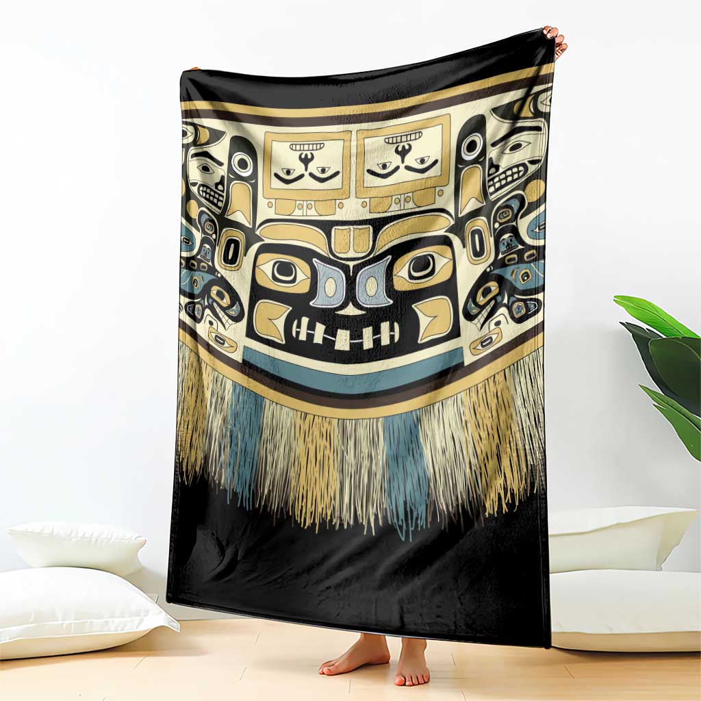 Canada Chilkat Pattern Blanket Haida Spirit