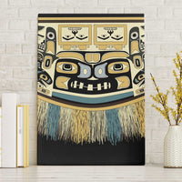 Canada Chilkat Pattern Canvas Wall Art Haida Spirit