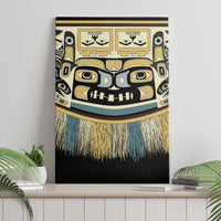 Canada Chilkat Pattern Canvas Wall Art Haida Spirit