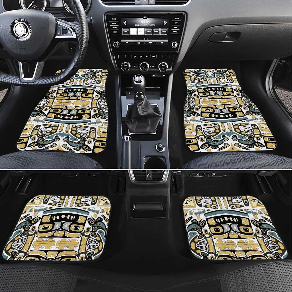 Canada Chilkat Pattern Car Mats Haida Spirit