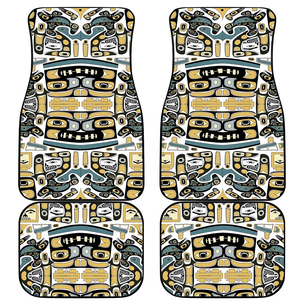 Canada Chilkat Pattern Car Mats Haida Spirit