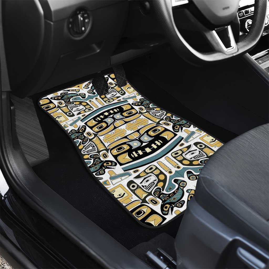 Canada Chilkat Pattern Car Mats Haida Spirit
