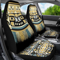 Canada Chilkat Pattern Car Seat Cover Haida Spirit