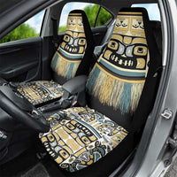 Canada Chilkat Pattern Car Seat Cover Haida Spirit