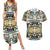 Canada Chilkat Pattern Couples Matching Summer Maxi Dress and Hawaiian Shirt Haida Spirit