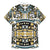 Canada Chilkat Pattern Family Matching Mermaid Dress and Hawaiian Shirt Haida Spirit