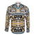 Canada Chilkat Pattern Family Matching Mermaid Dress and Hawaiian Shirt Haida Spirit