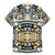 Canada Chilkat Pattern Family Matching Off The Shoulder Long Sleeve Dress and Hawaiian Shirt Haida Spirit
