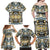 Canada Chilkat Pattern Family Matching Off Shoulder Maxi Dress and Hawaiian Shirt Haida Spirit