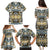 Canada Chilkat Pattern Family Matching Puletasi and Hawaiian Shirt Haida Spirit