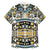 Canada Chilkat Pattern Family Matching Short Sleeve Bodycon Dress and Hawaiian Shirt Haida Spirit