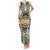 Canada Chilkat Pattern Family Matching Tank Maxi Dress and Hawaiian Shirt Haida Spirit