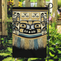 Canada Chilkat Pattern Garden Flag Haida Spirit