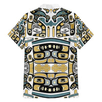 Canada Chilkat Pattern Hawaiian Shirt Haida Spirit