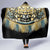 Canada Chilkat Pattern Hooded Blanket Haida Spirit