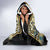 Canada Chilkat Pattern Hooded Blanket Haida Spirit