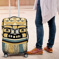 Canada Chilkat Pattern Luggage Cover Haida Spirit