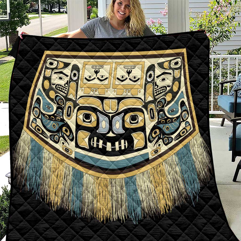 Canada Chilkat Pattern Quilt Haida Spirit