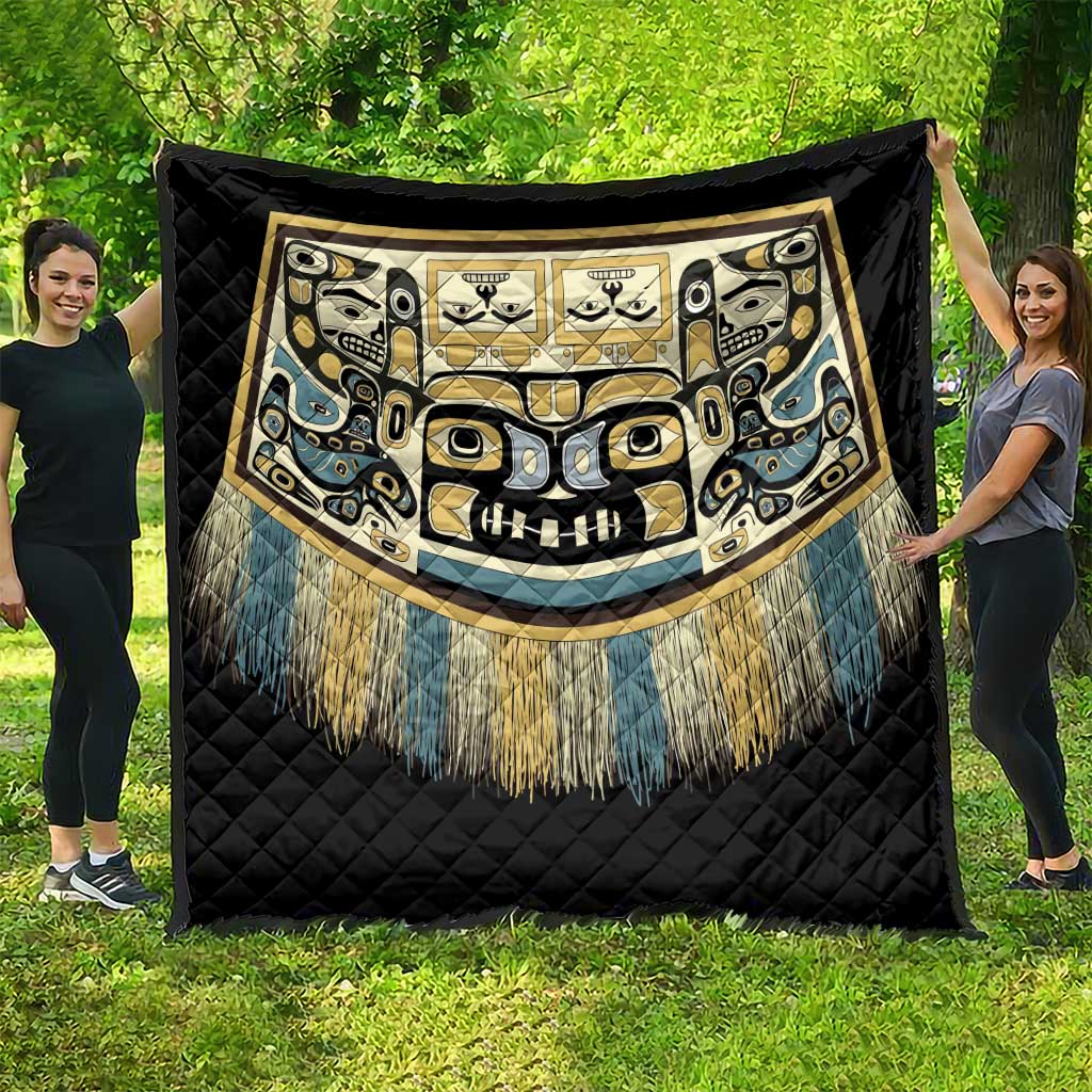 Canada Chilkat Pattern Quilt Haida Spirit