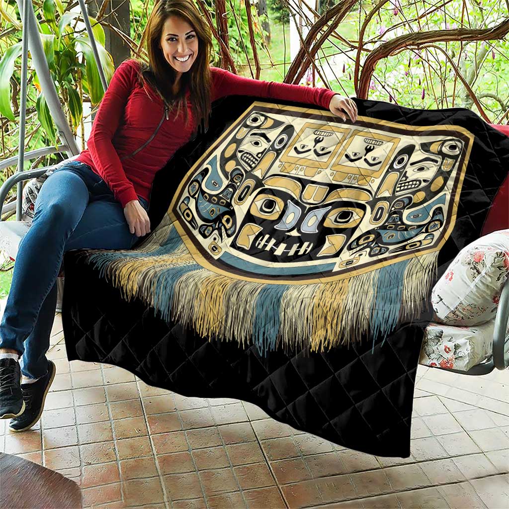 Canada Chilkat Pattern Quilt Haida Spirit