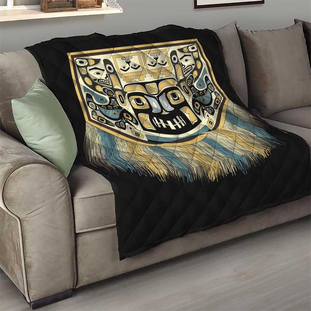 Canada Chilkat Pattern Quilt Haida Spirit