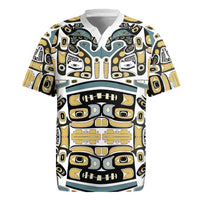 Canada Chilkat Pattern Rugby Jersey Haida Spirit