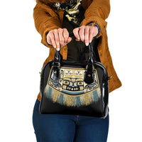 Canada Chilkat Pattern Shoulder Handbag Haida Spirit