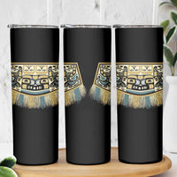 Canada Chilkat Pattern Skinny Tumbler Haida Spirit