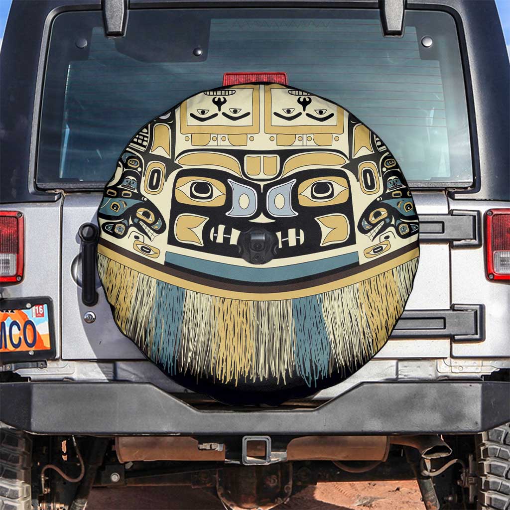Canada Chilkat Pattern Spare Tire Cover Haida Spirit
