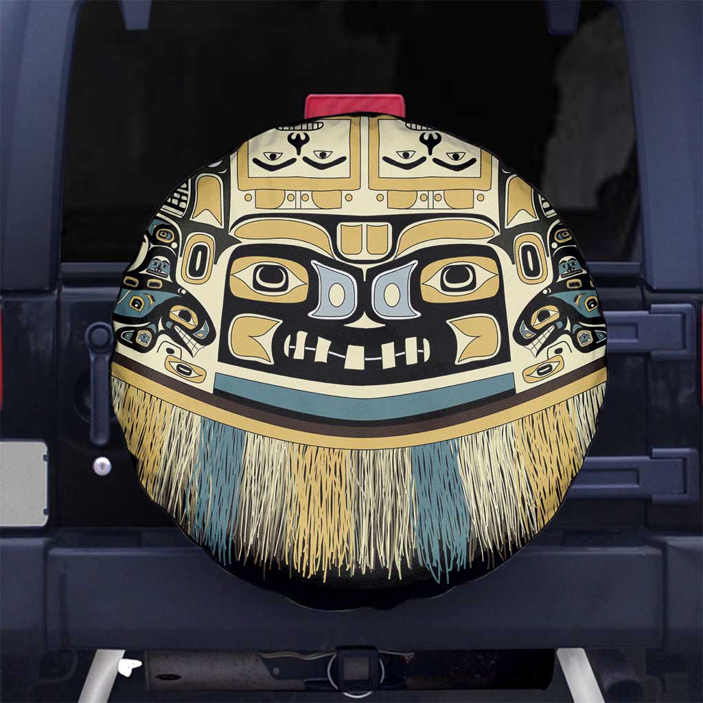 Canada Chilkat Pattern Spare Tire Cover Haida Spirit